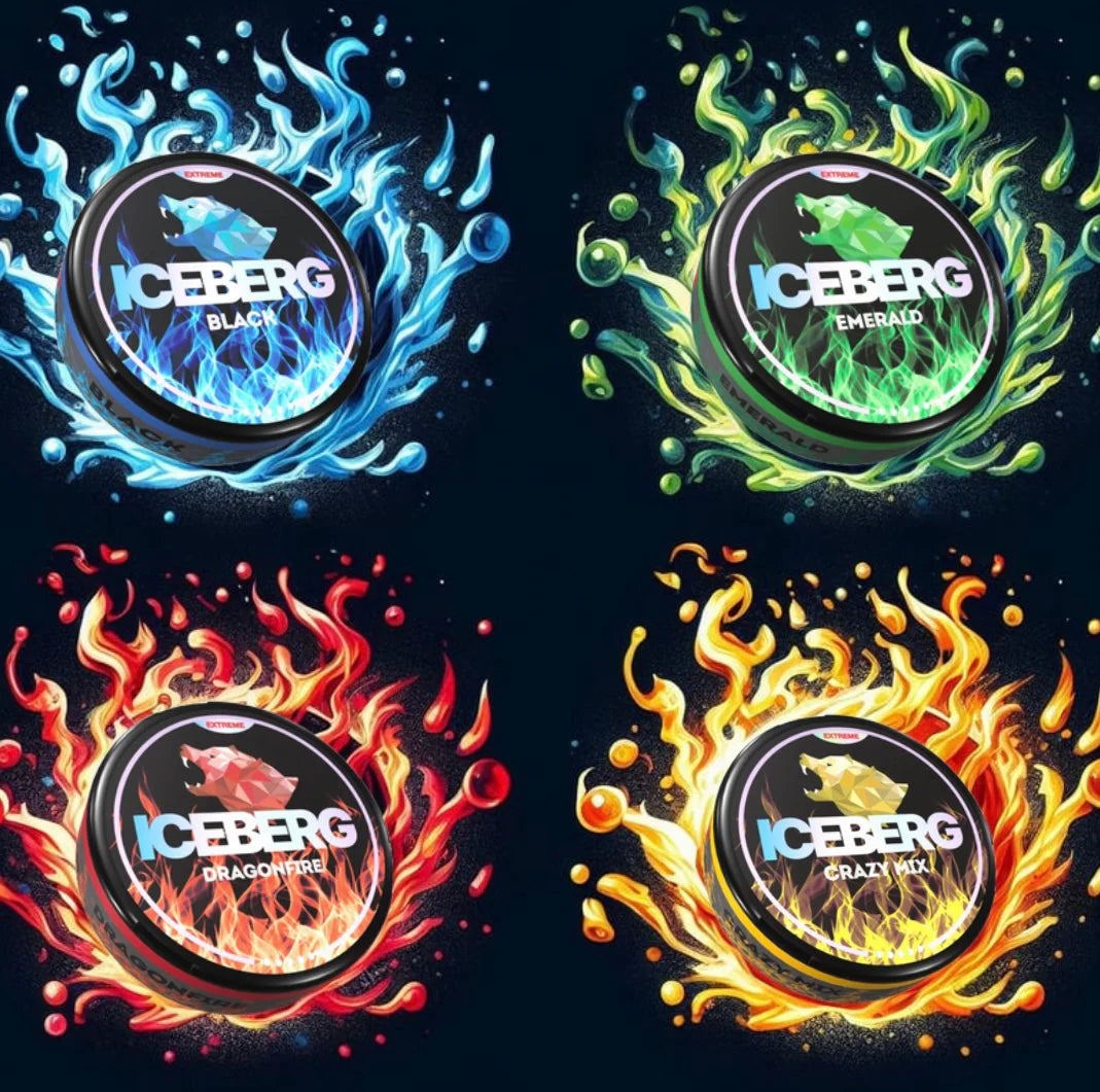 ICEBERG Nicotine Pouches 150mg (Ultra) 20pcs/pack image 1