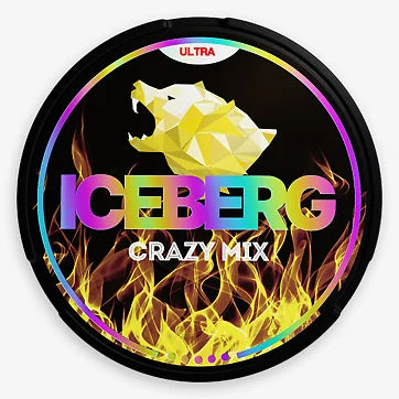 ICEBERG Nicotine Pouches 150mg (Ultra) 20pcs/pack - Crazy Mix image