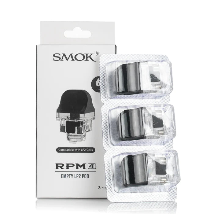 Smok RPM 4 Replacement 5ml Pods - Compatible LP2 Coils - 3pcs/pack image 0