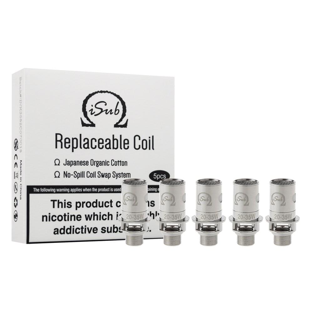 Innokin iSub Coils Compatible With All iSub Tanks | 0.5 Ohm | 5 Pcs/Pack image 0