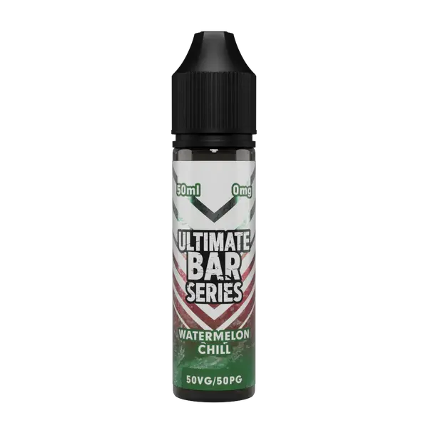 Ultimate Bar Series E-liquid 50ml Shortfill | 12 Incredible flavors 70/30 VG/PG - Watermelon Chill image