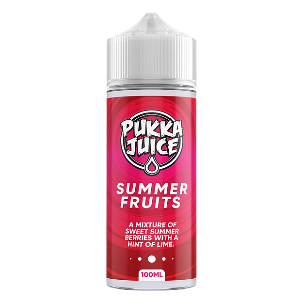 Pukka Juice 100ml E-Liquid Shortfill 70/30 VG/PG - Summer Fruits image
