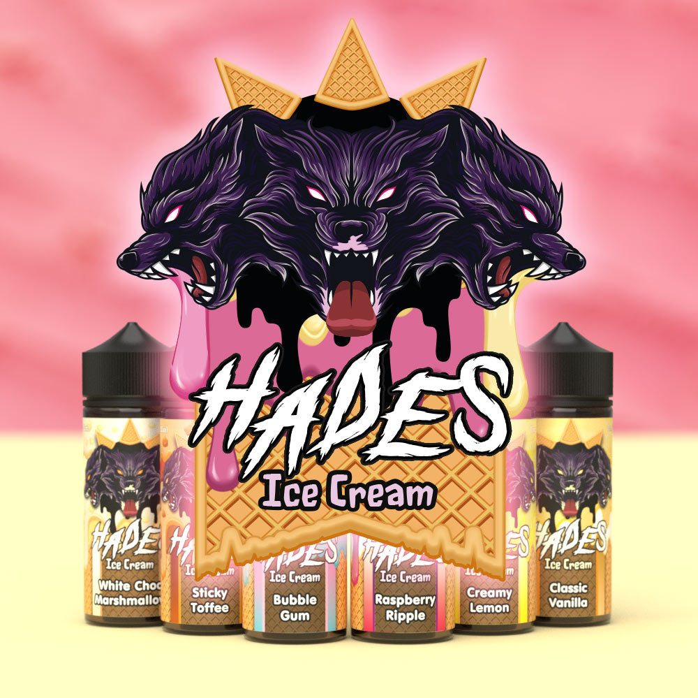 Hades E Liquid 100ml Shortfill | Icecream Range  70/30 VG/PG image 0