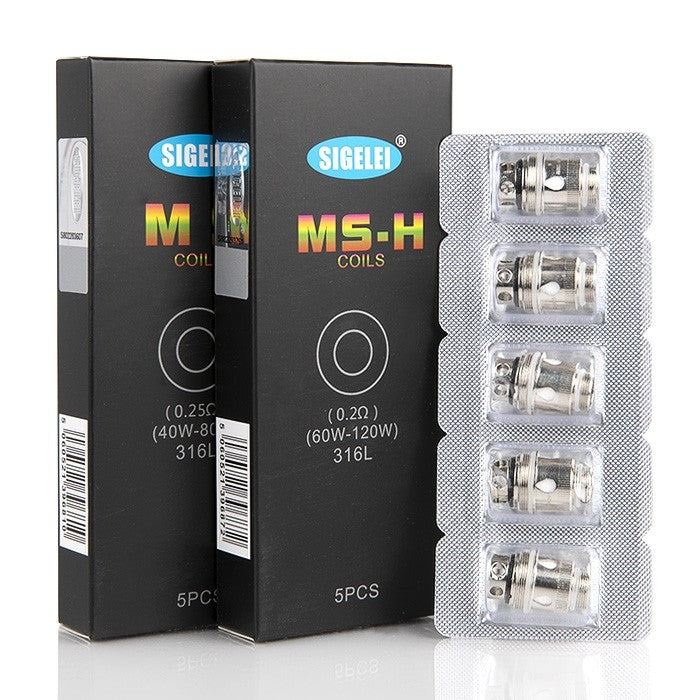 Sigelei MS Coils for Sobra, Chronus or Shikhra Kit - 5pcs/pack image 0