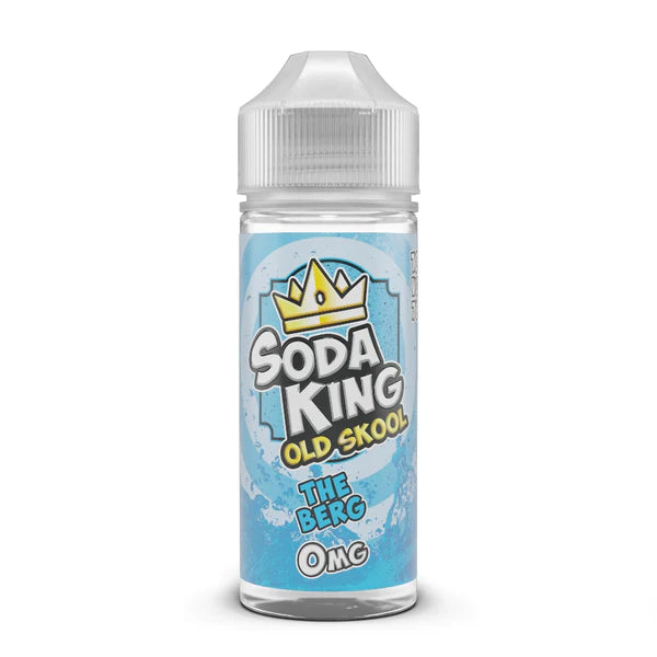Soda King Old Skool 100ml E-Liquid Shortfill  70/30 VG/PG - The Berg image