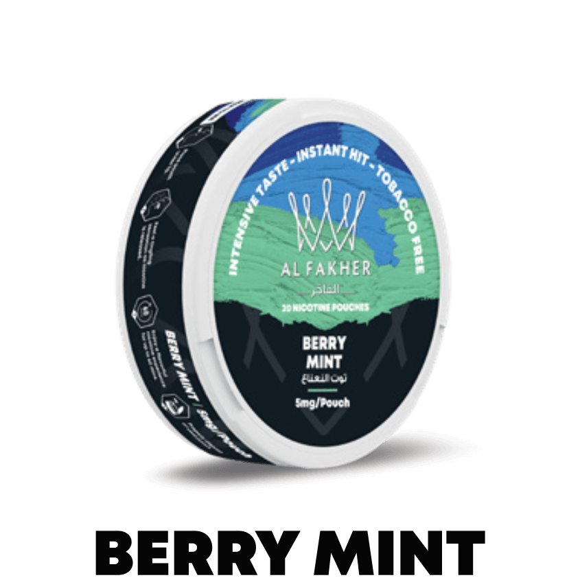 Al Fakher (UAE) Nicotine Pouch 20mg 20pcs/pack - Berry Mint image