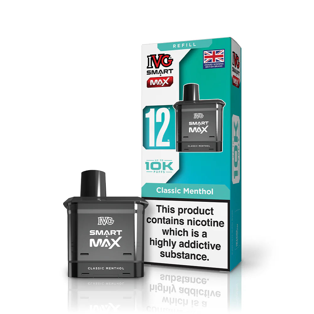 IVG Smart Max Prefilled Pod – 10K Puffs - Classic Menthol image