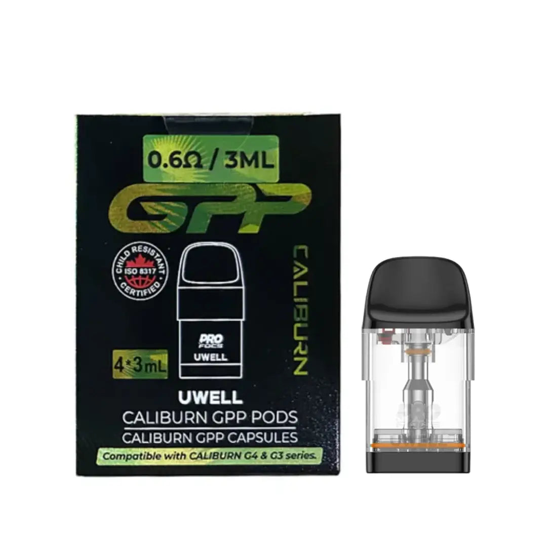 Uwell Caliburn GPP Pods 3ml Top Fill (4-Pack) image 0