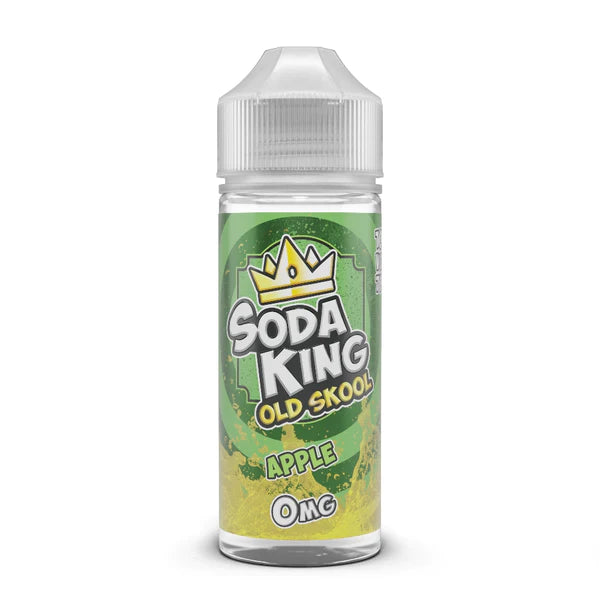 Soda King Old Skool 100ml E-Liquid Shortfill  70/30 VG/PG - Apple image