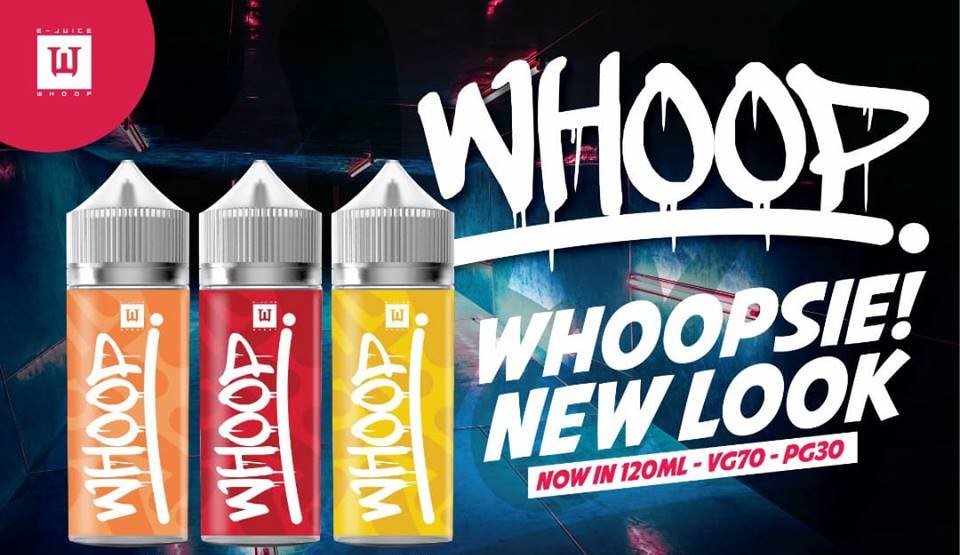 Whoop E Liquids 100ml  70/30 VG/PG image 0