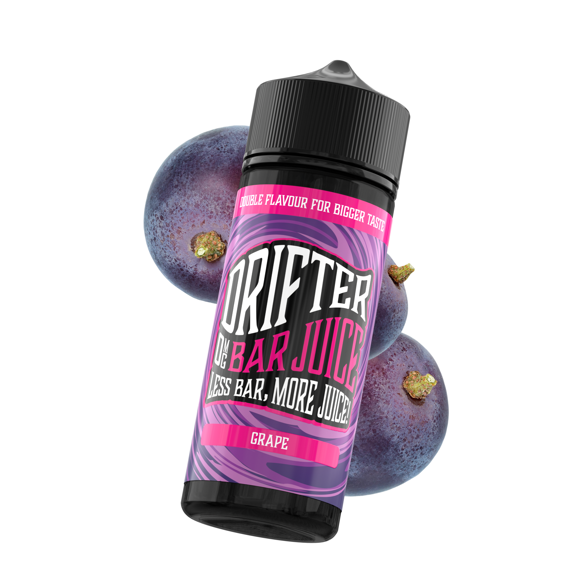 Drifter Bar Juice 100ml E-Liquid Shortfill 50/50 VG/PG - Grape image