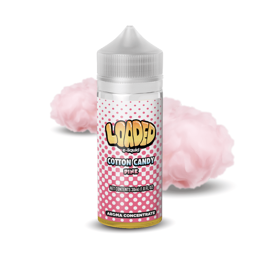 Loaded by Ruthless 100ml 70/30 VG/PG E-Liquid Shortfill - Cotton Candy Pink image