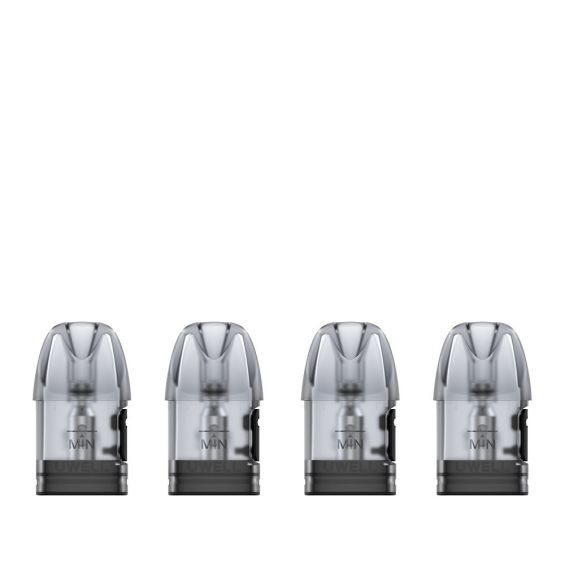 Uwell Caliburn A2S Replacement E-Liquid Pods - 4pcs/pack | Side Fill | 1.2 Ohm Mesh image 2