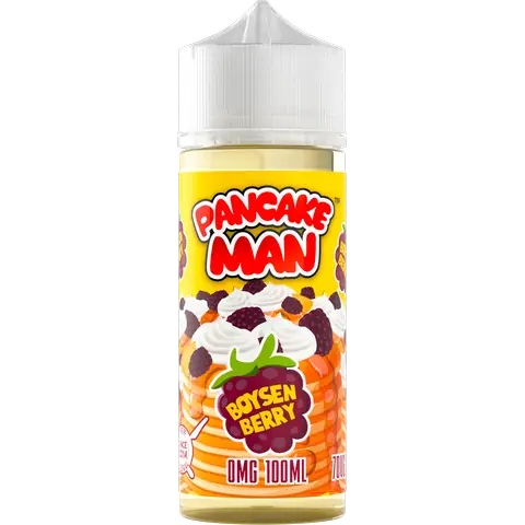 Pancake Man 100ml E-Liquid Shortfill 70/30 VG/PG - Boysen Berry image