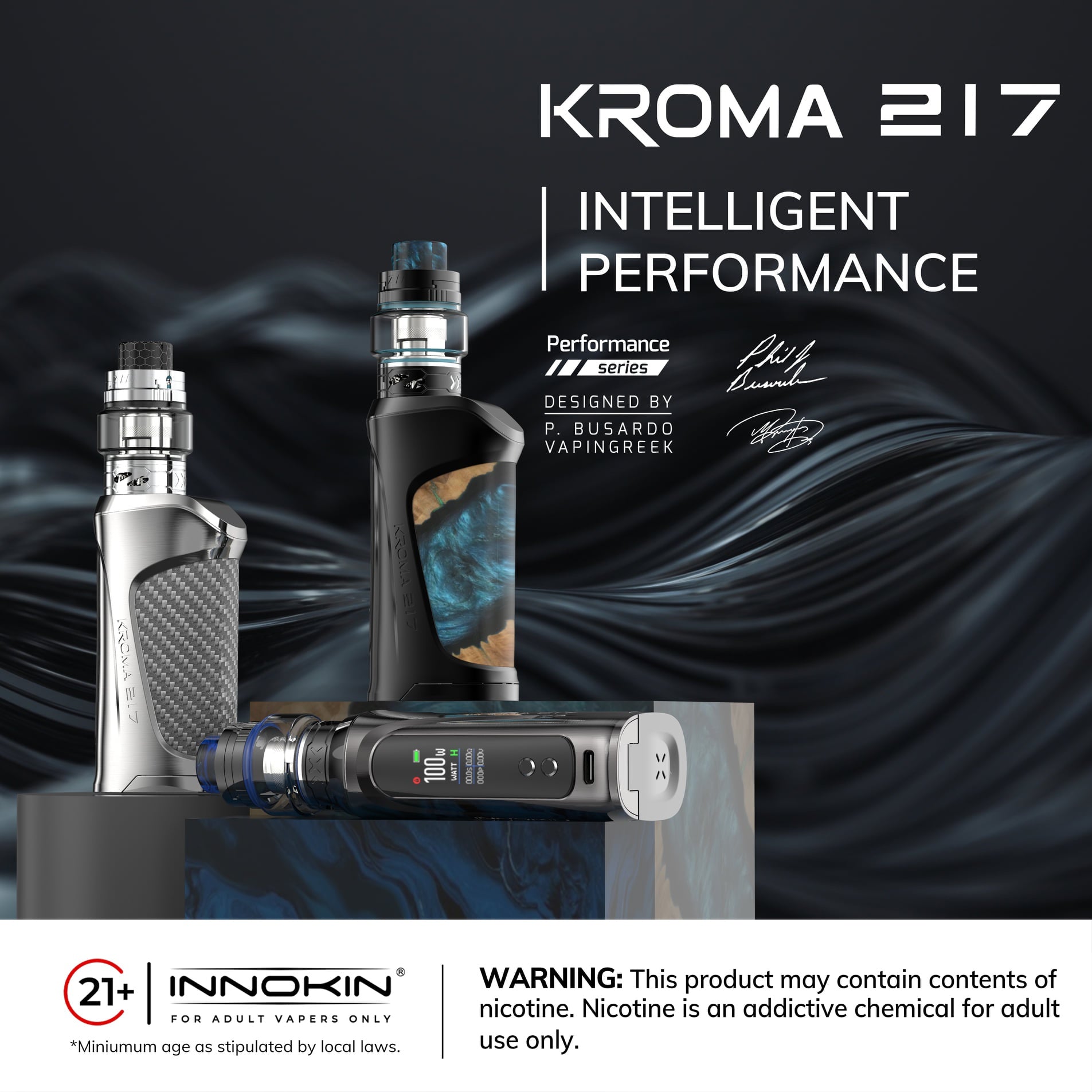 Innokin Kroma 217 Z Force Vape Kit image 0