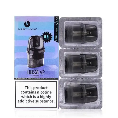 Lost Vape Ursa V2 Replacement Pods 3pcs/pack image 0