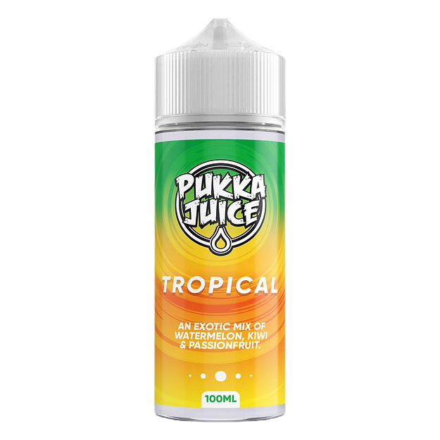Pukka Juice 100ml E-Liquid Shortfill 70/30 VG/PG - Tropical image