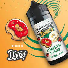Seriously Donut 100ml Shortfill Eliquid By Doozy Vape  70/30 VG/PG image 1