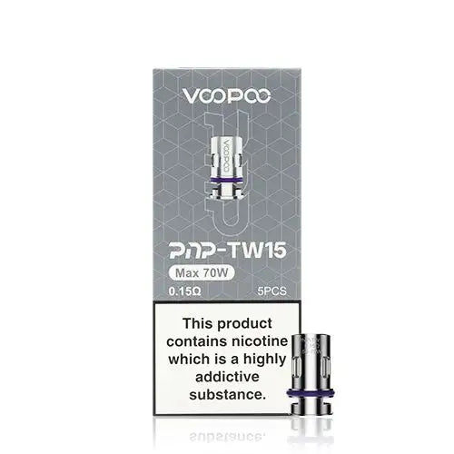Voopoo PnP-TW Series Replacement Coils | 5 Pcs/Pack - TW15 0.15 ohm image