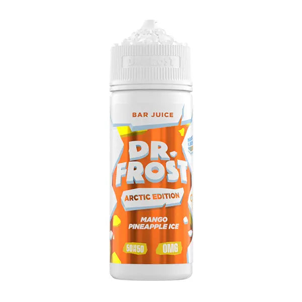 Dr Frost Arctic Edition 100ml E-Liquid Shortfill 70/30 VG/PG - Mango Pineapple Ice image