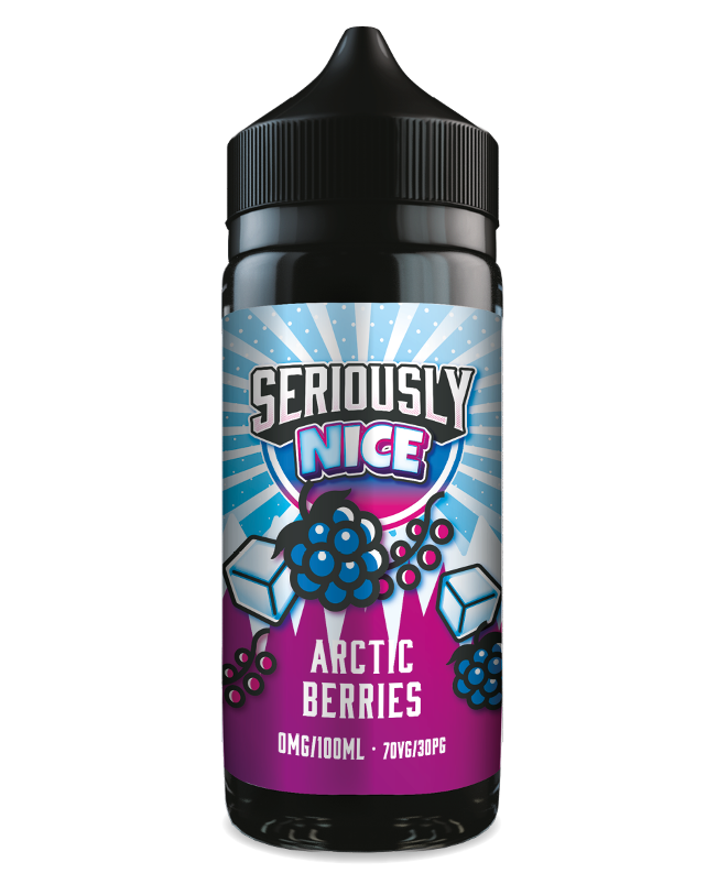 Seriously Nice by Doozy 100ml E-Liquid Shortfill | Only £7.99  70/30 VG/PG - Arctic Berries image