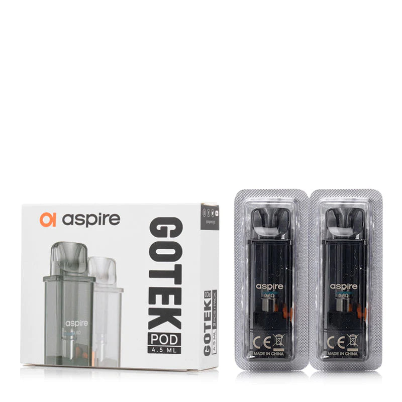 Aspire Gotek X Refillable Pods - 2ml or 4.5ml XL | Mesh 0.8Ω 2pcs/pack - 4.5ml - Two Pack image