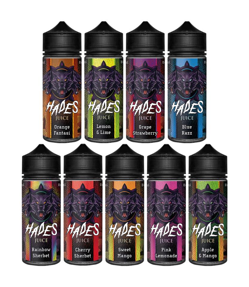 Hades E Liquid Range 100ml Shortfill | £5.99 ONLY  70/30 VG/PG image 1