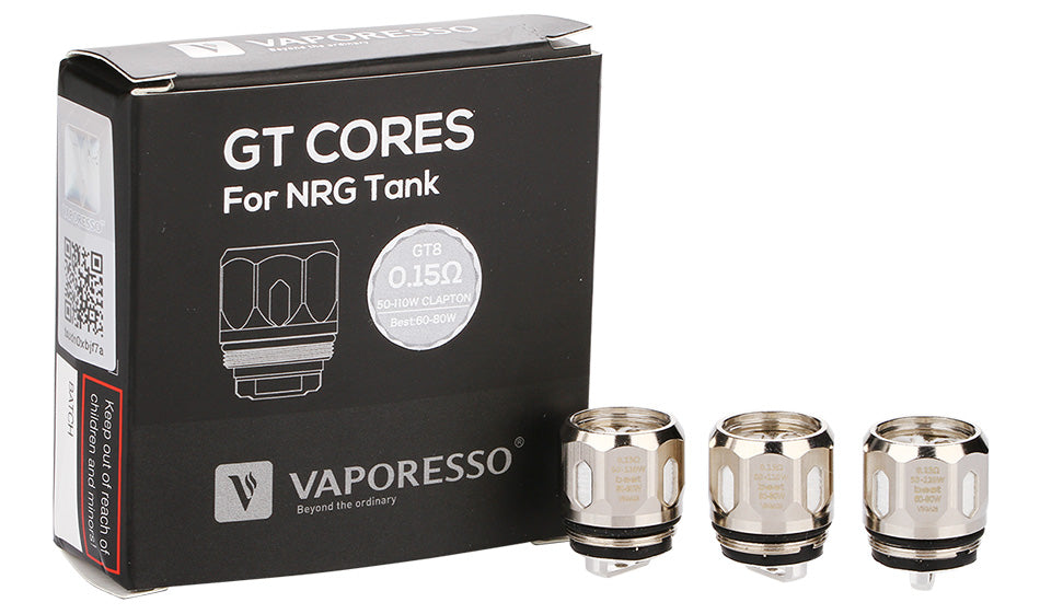 Vaporesso NRG GT8 Core Coil 3pcs image 1