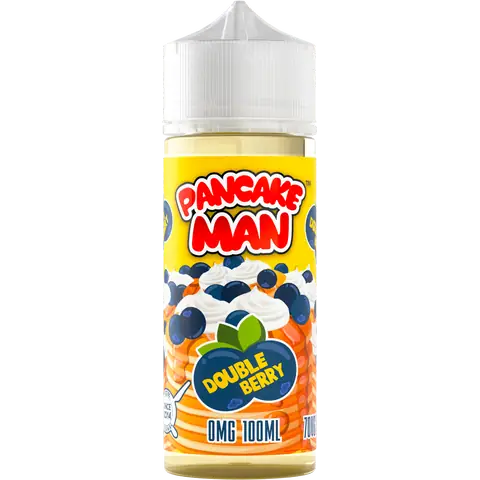 Pancake Man 100ml E-Liquid Shortfill 70/30 VG/PG - Double Berry image