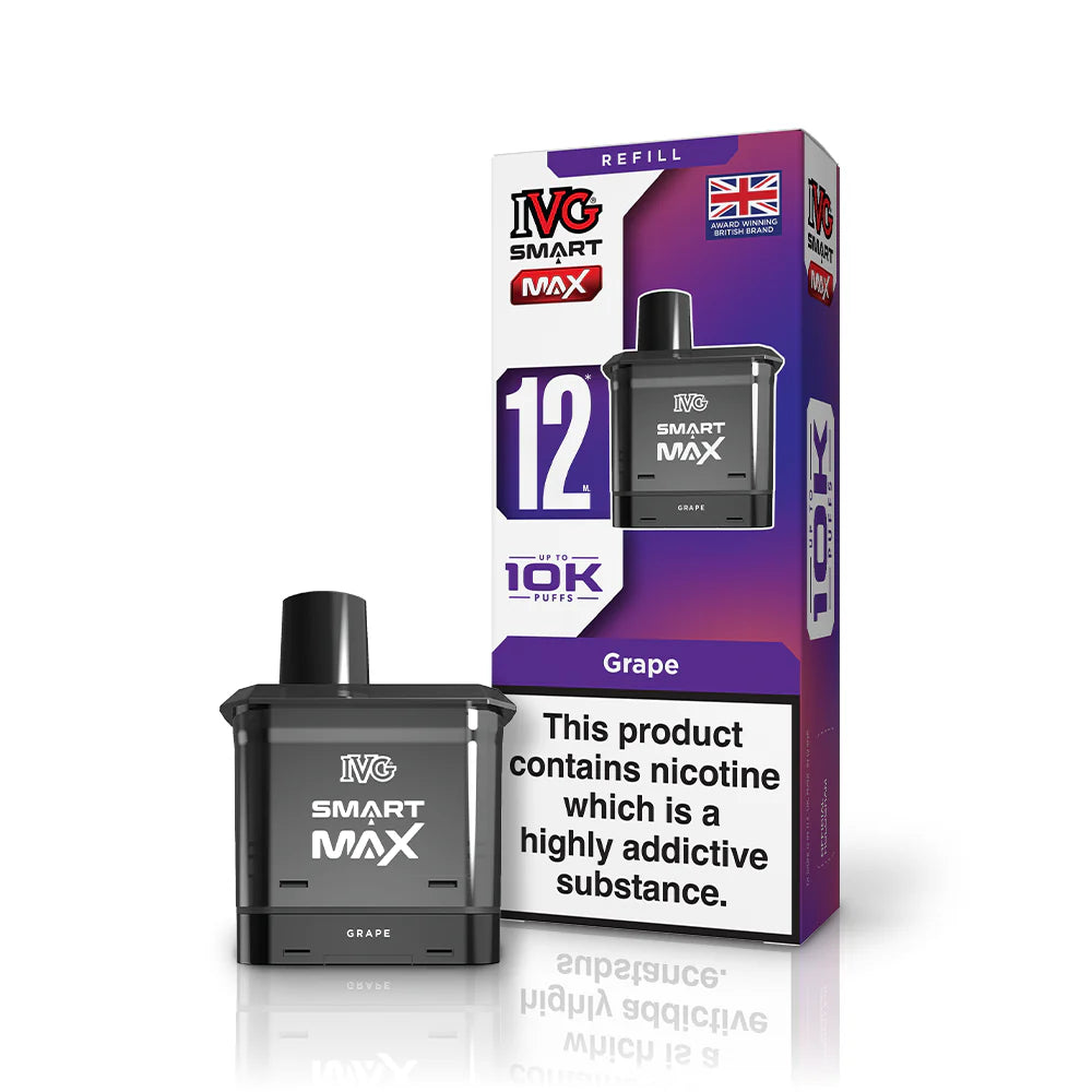 IVG Smart Max Prefilled Pod – 10K Puffs - Grape image