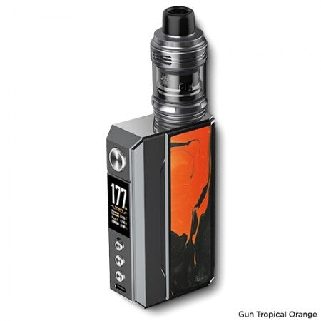VooPoo Drag 4 Kit 177W | Drag 4 Mod with UForce-L Tank - Gunmetal Tropical Orange image
