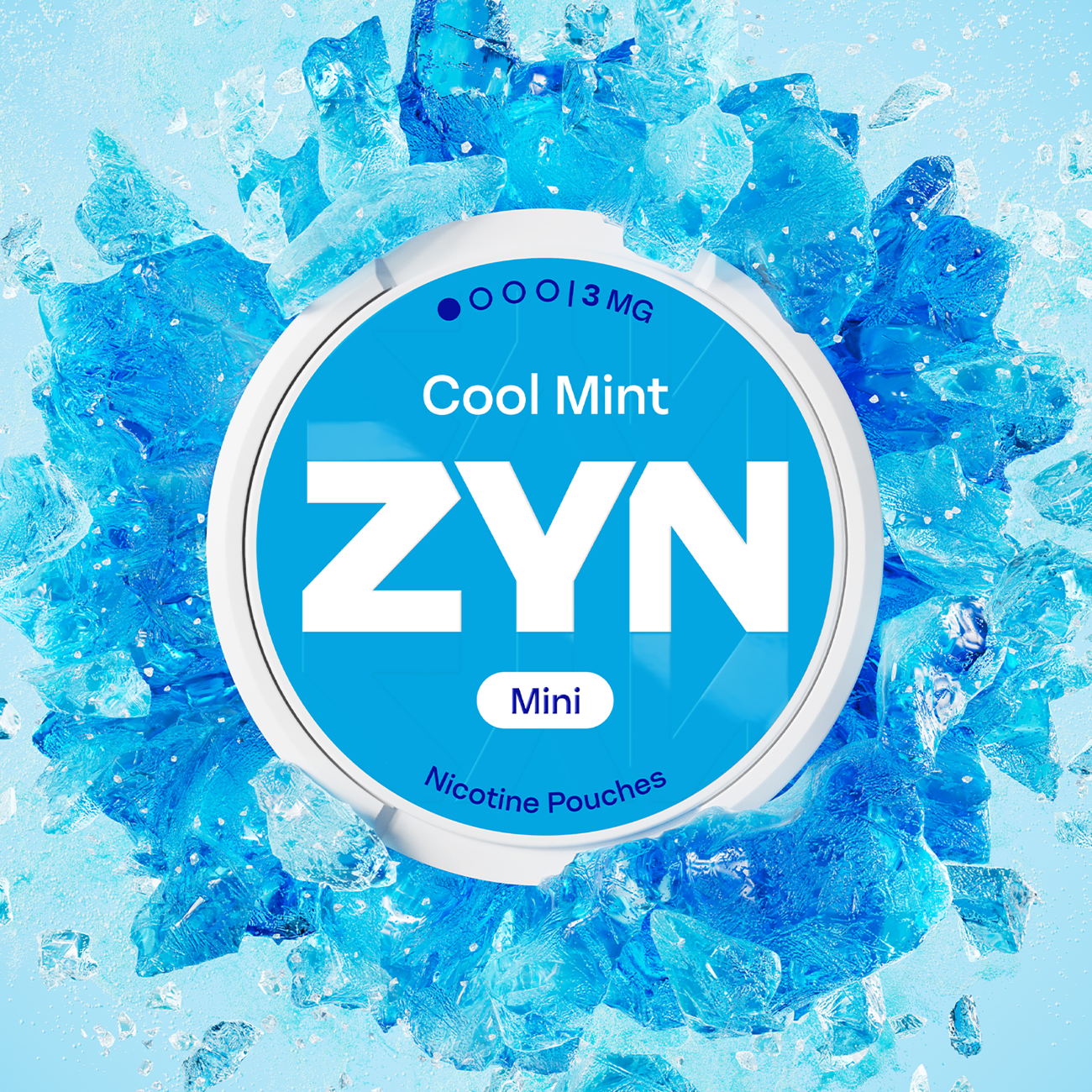 ZYN Nicotine Pouches MINI 3mg - Cool Mint image
