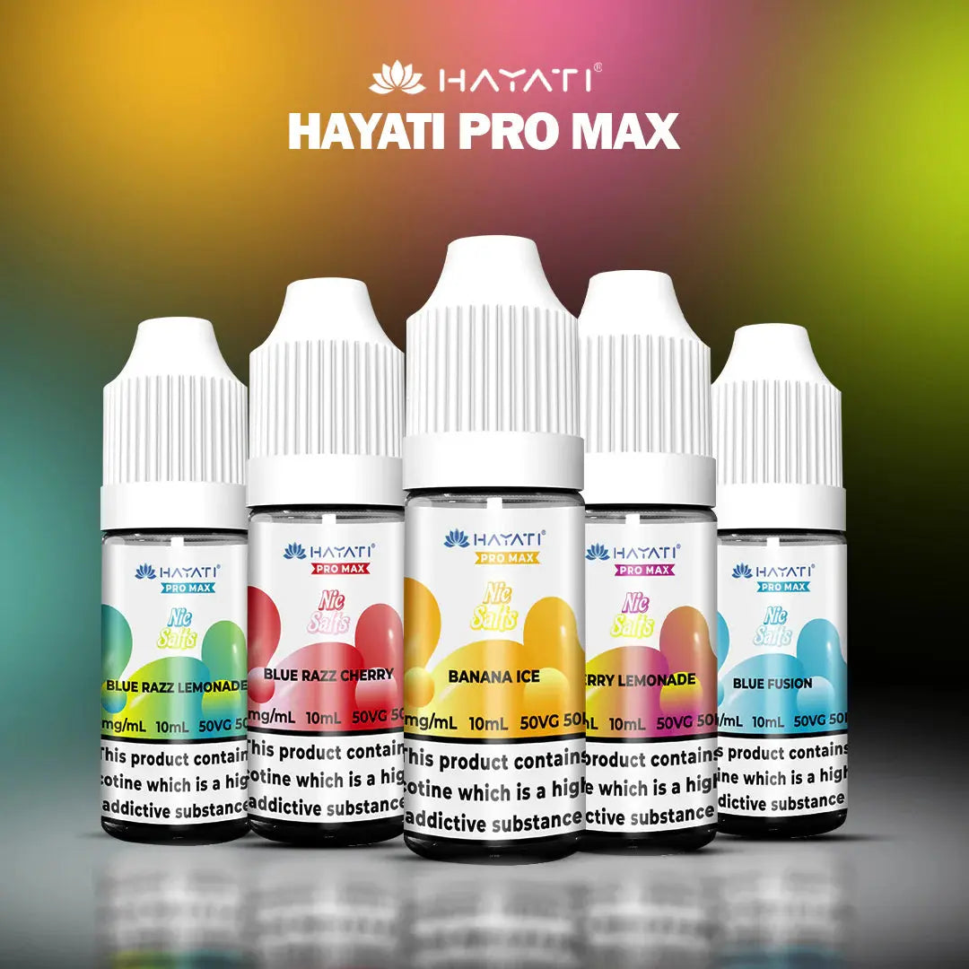 Buy Hayati Pro Max Nic Salts 10ml - 20MG Online At The Best Price Buy Hayati Pro Max Nic Salts 10ml - 20MG Online At The Best Price