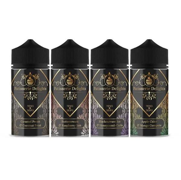 Patisserie Delights 100ml Shortfill E-Liquid  70/30 VG/PG image 0