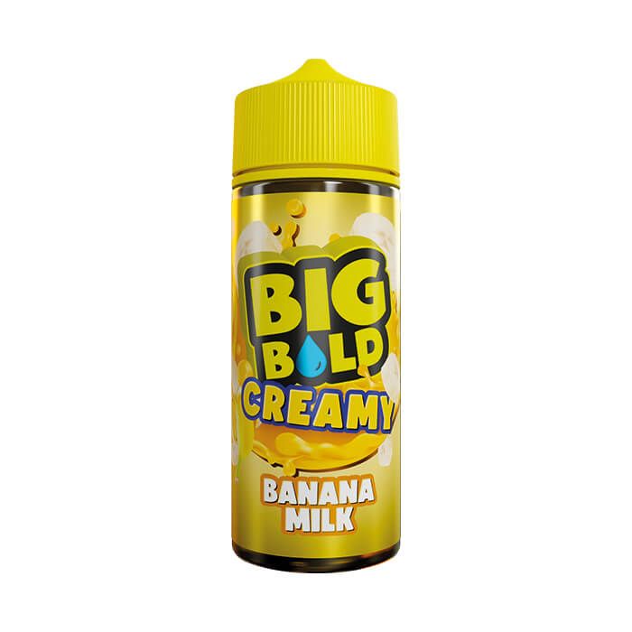 Big Bold 100ml E-Liquid Shortfill 70/30 VG/PG - Creamy - Banana Milk image