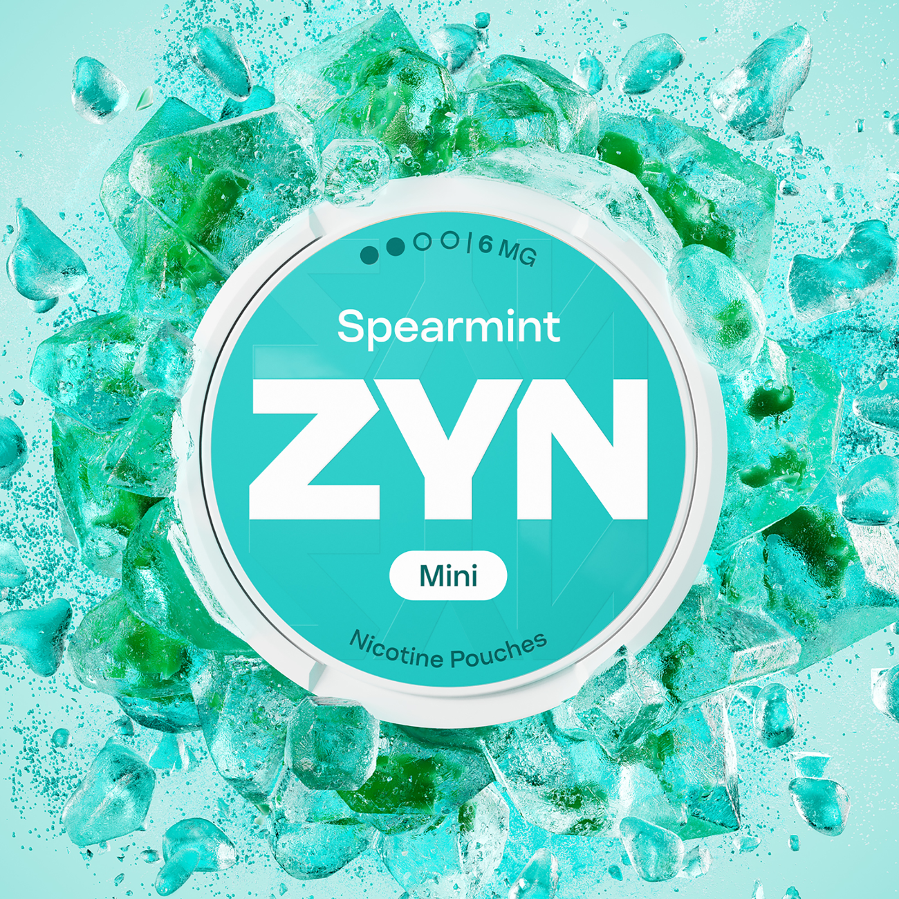 ZYN Nicotine Pouches MINI 6mg - Spearmint image