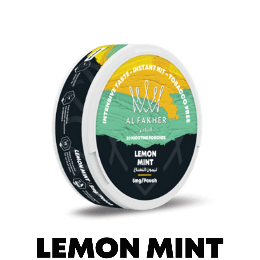 Al Fakher (UAE) Nicotine Pouch 20mg 20pcs/pack - Lemon Mint image