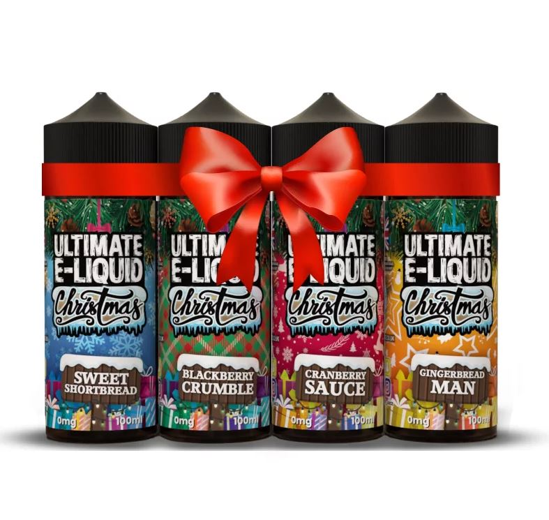 Ultimate Puff Christmas Range 100ml Shortfill  70/30 VG/PG image 0