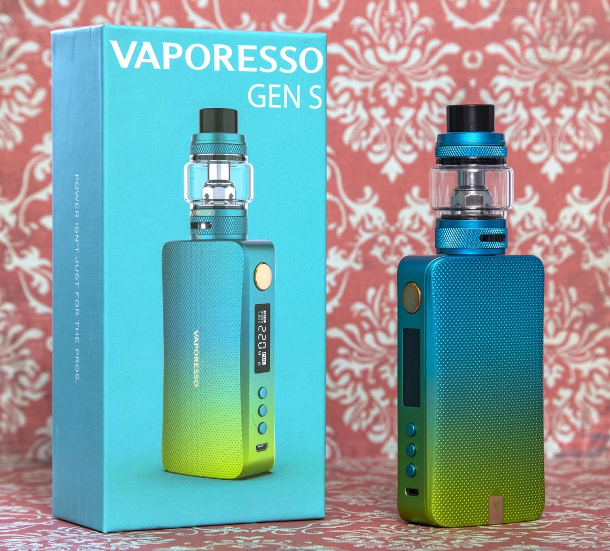 Vaporesso Gen S 220w Kit with NRG-S Mini Tank | GT/GT4 Meshed Coil image 6