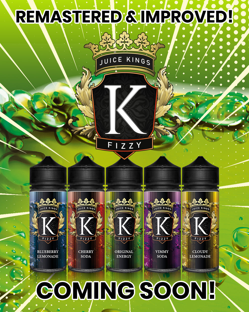 Juice Kings 100ml Shortfill  70/30 VG/PG image 10