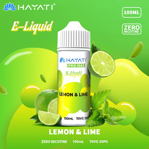 Hayati Pro Max 100ml E-Liquid Shortfill 70/30 VG/PG image 2