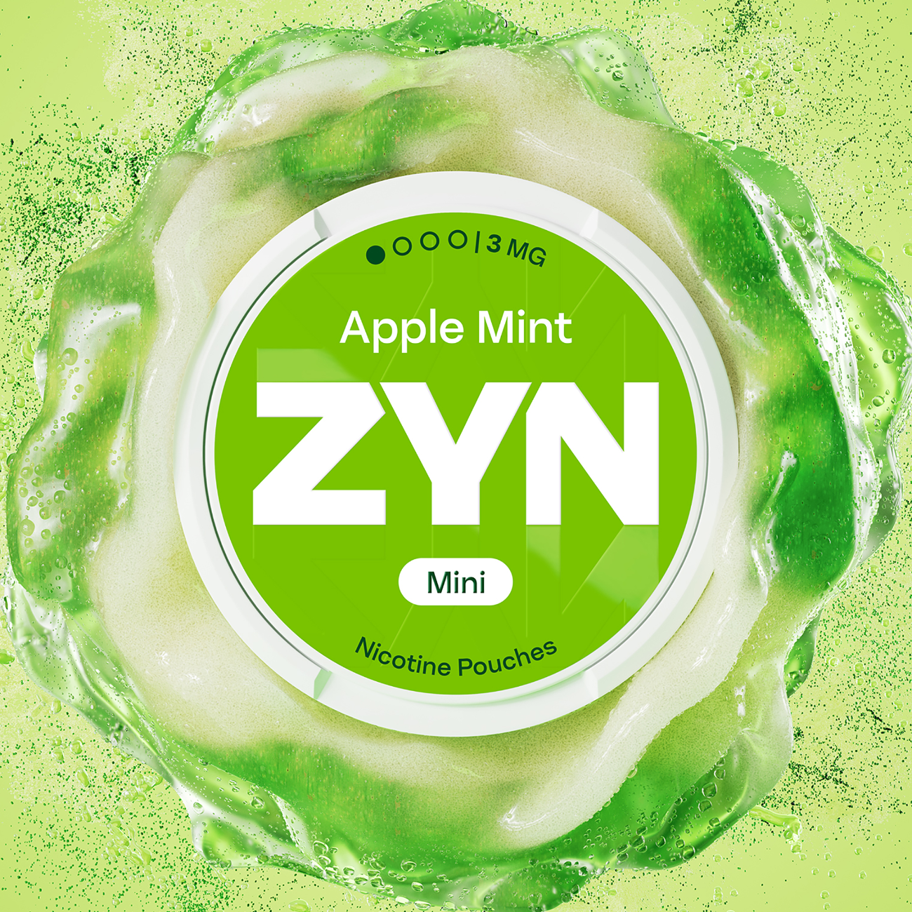 ZYN Nicotine Pouches MINI 3mg - Apple Mint image