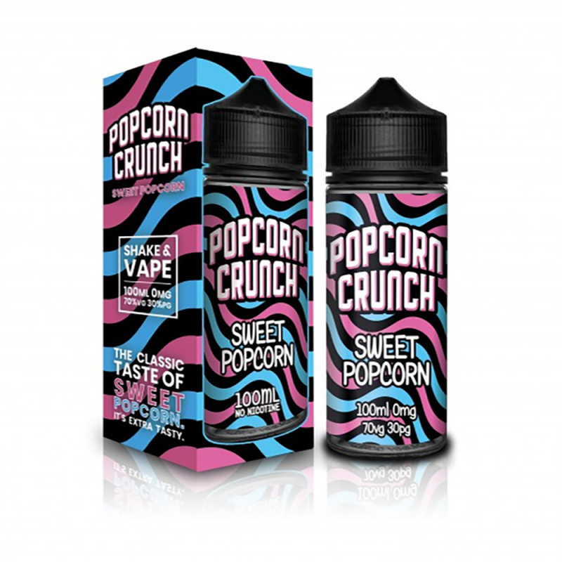 Popcorn Crunch 100ml E-Liquid Shortfill 70/30 VG/PG image 2