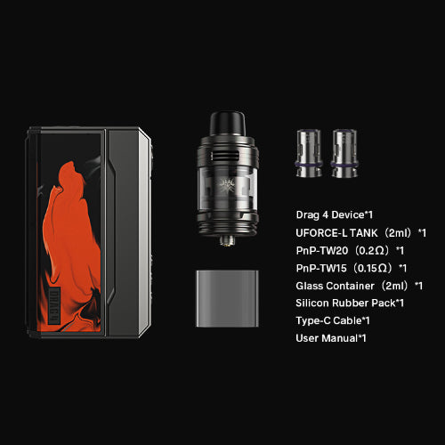 VooPoo Drag 4 Kit 177W | Drag 4 Mod with UForce-L Tank image 3