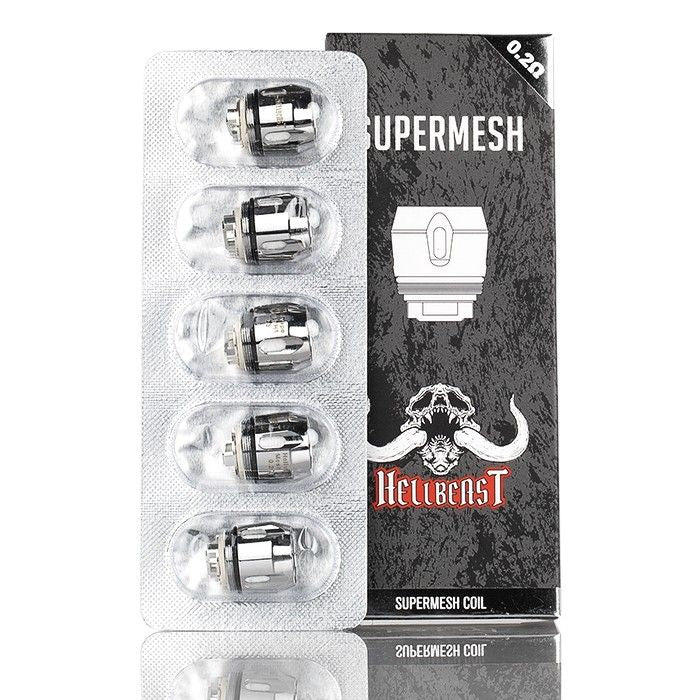 Hellvape Hellbeast Replacement Coils - 5 Pcs/Pack - 0.2 Super Mesh image 0