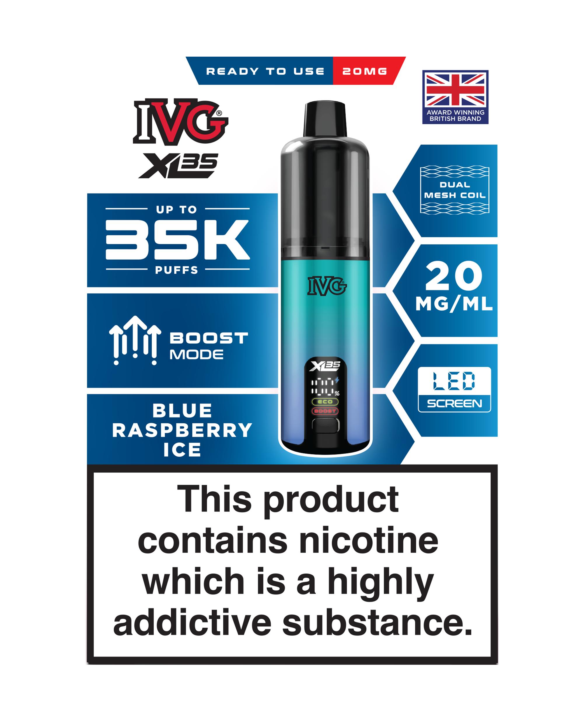 IVG XL 35K Prefilled Pod Kit image 2