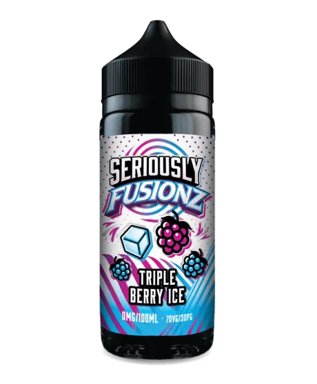 Seriously Fusionz by Doozy 100ml 70/30 VG/PG E-Liquid Shortfill - Triple Berry Ice image