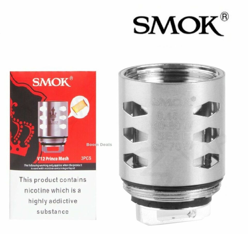 SMOK TFV12 Prince (V12 P-Tank) Replacement Coils 3pcs/pack image 2