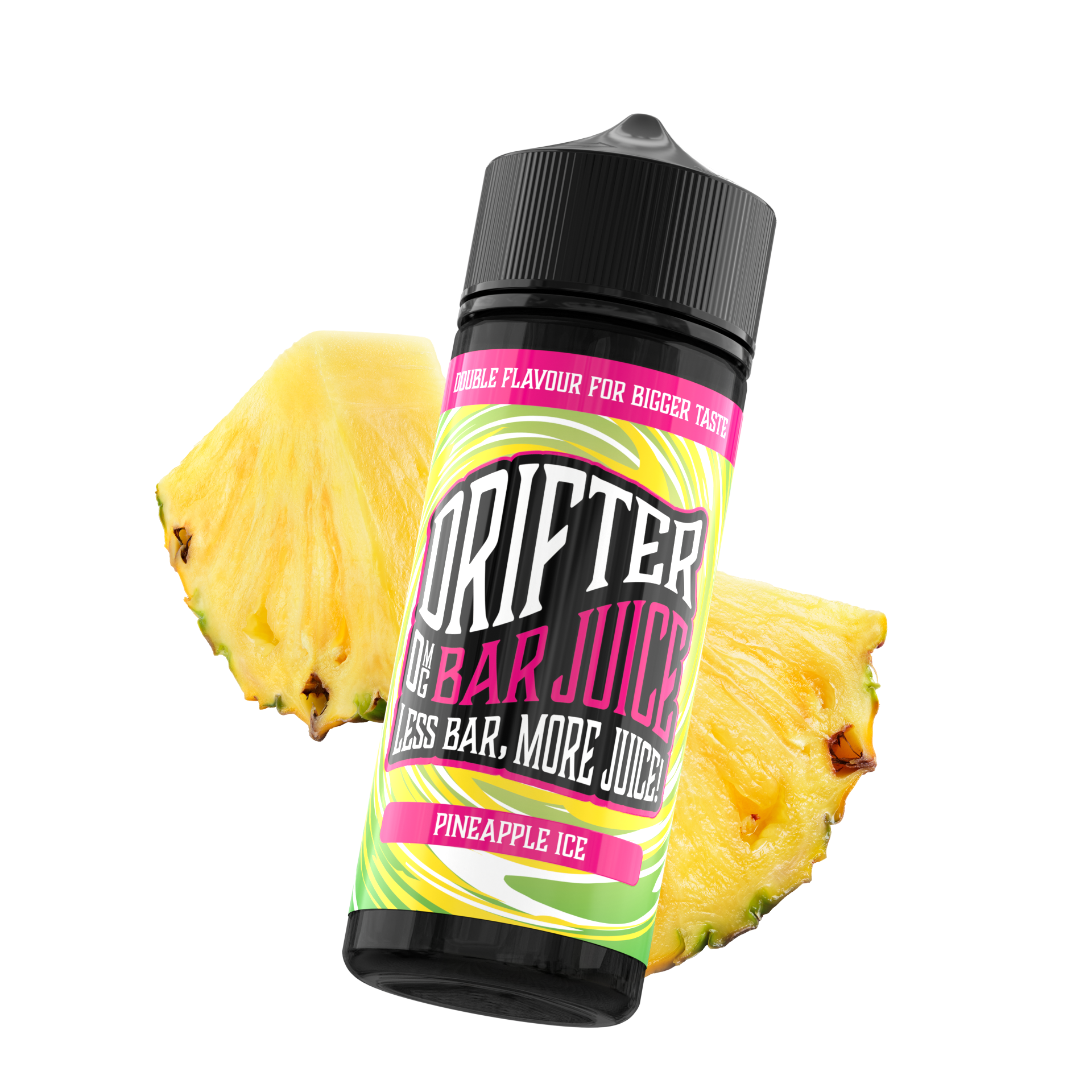 Drifter Bar Juice 100ml E-Liquid Shortfill 50/50 VG/PG - Pineapple Ice image
