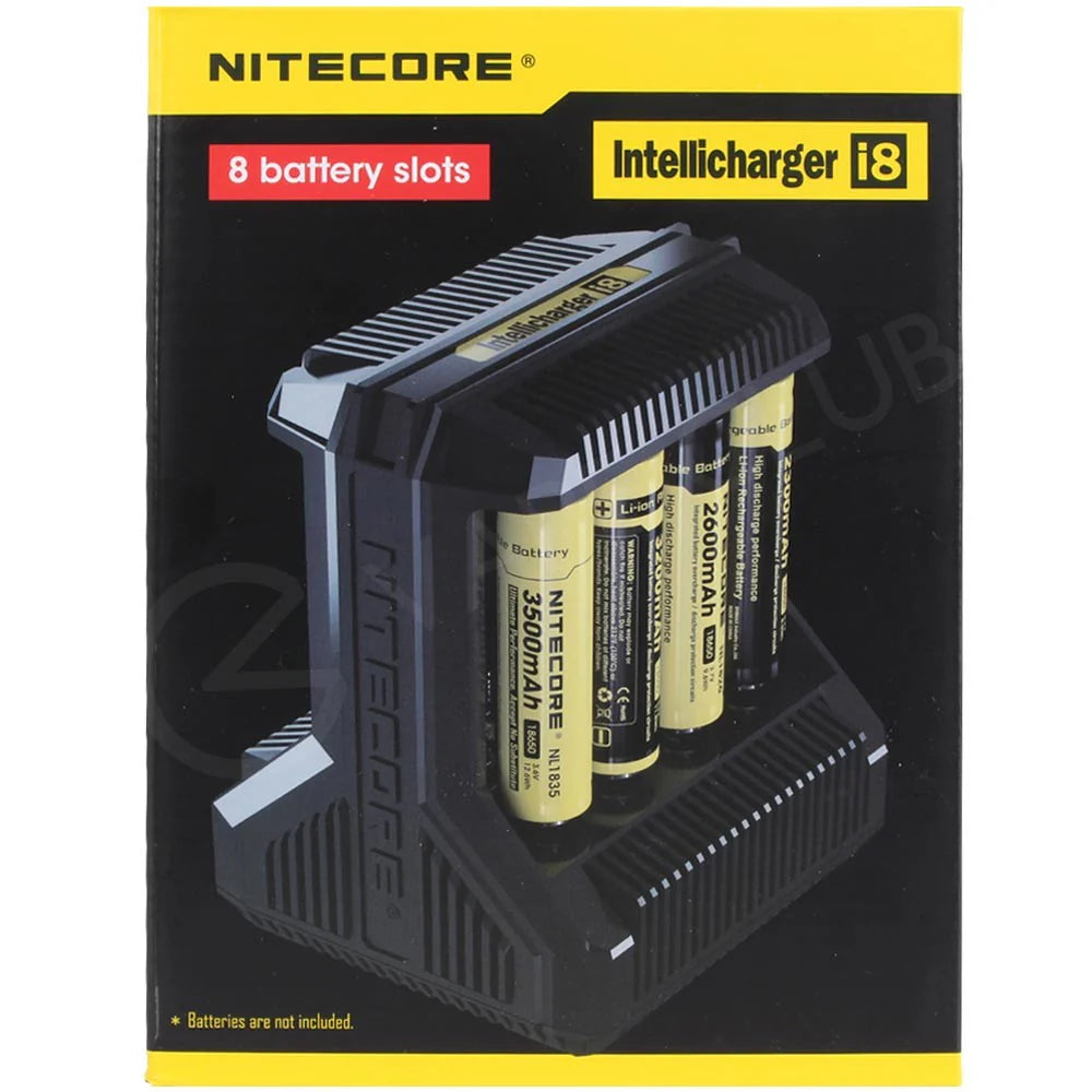 Nitecore I8 Intellicharger | 8 Bay Li-ion/NiMH Battery Charger image 1